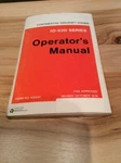 Continental Aircraft Engine IO-520 Operator's Manual. Fixed Price $40.00.