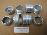 Pratt Whitney Aircraft R985 R1340 Pushrod Housing +.004 Connectors & Gland Nuts. Fixed Price $32.00.