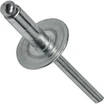 Large Flange Aluminum Pop Rivets All Dome Head Blind Every Size Available. Fixed Price $88.63.