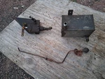 Vtg Cessna Emergency Brakes? Hand Manual Hydraulic Pump & Reservoir Ih Scout 800. Fixed Price $195.00.