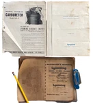 Marvel Schebler Carbureter Model MA-2 1941 Parts Lycoming O-360 Aircraft Engine. Fixed Price $62.78.